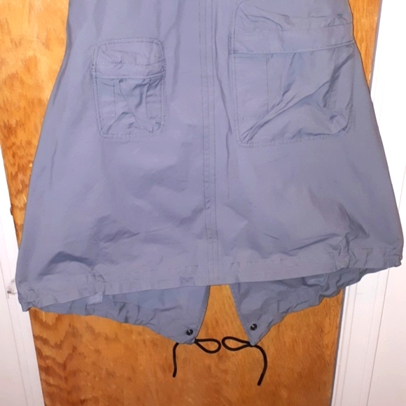 NWT g-star dress size 2 with pockets and fishtail detail. Green with gray colors - Picture 8 of 8